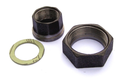 Pumpenverschraubung Guss 1 1/4"IG (Überwurfmutter 2"IG) Paar