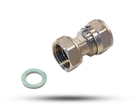 Klemm-Übergangsverschraubung flachdichtend Ø 20 X 3/4"IG 