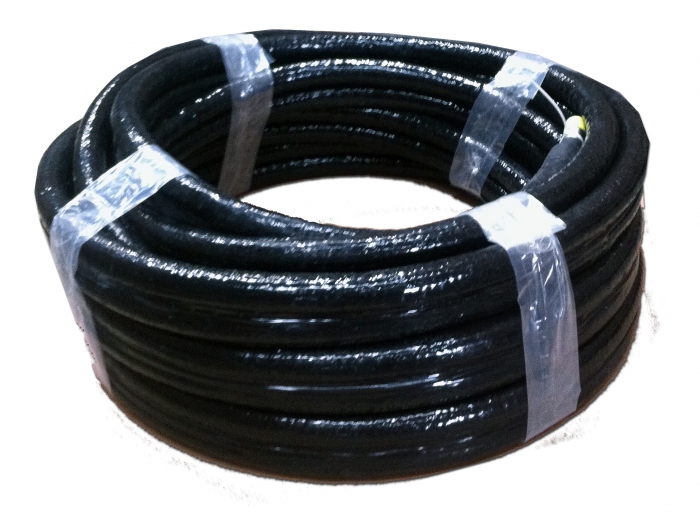 NanoEINS, Solardoppelrohr DN25 schwarz, Zuschnitt