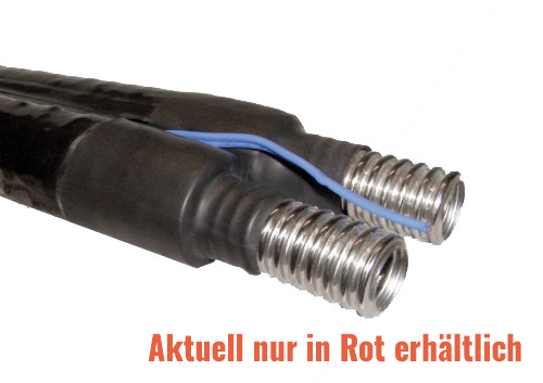 NanoEINS, Solardoppelrohr DN25 schwarz, Zuschnitt