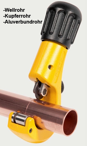 REMS Rohrabschneider bis DN25 (35mm) m. 4 Rollen