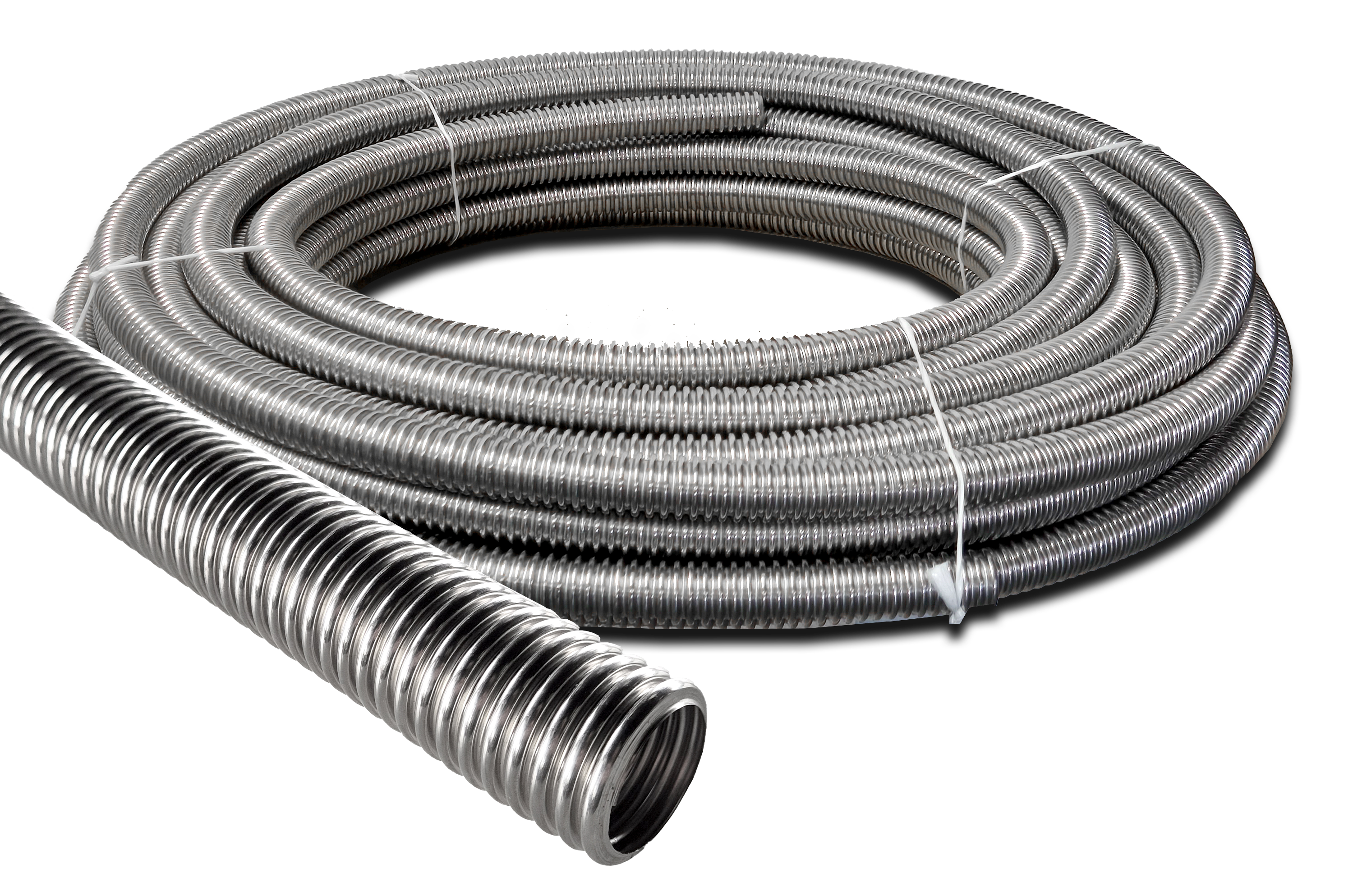 Edelstahlwellrohr DN12-DN80 (Zuschnittpreis/lfm) weitgewellt