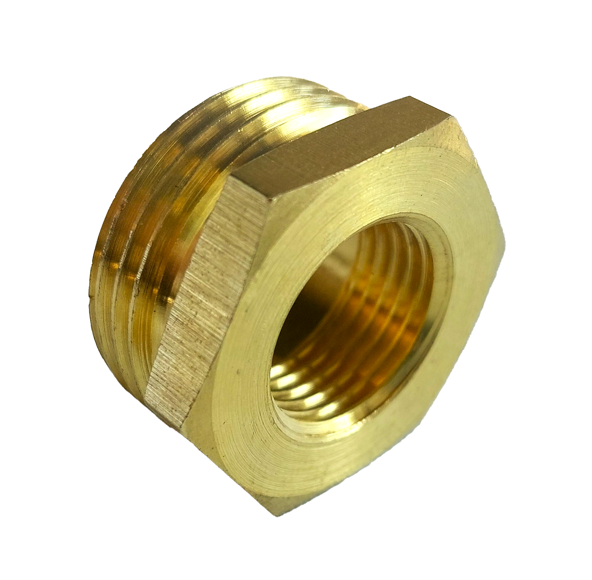 MG-Reduzierstück 1"AG - 1/2"IG, flachdichtend 