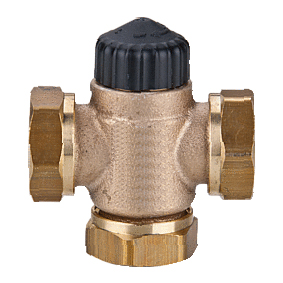 3-Wege-Mischventil 3/4" ohne Stellantrieb, kvs 3,5