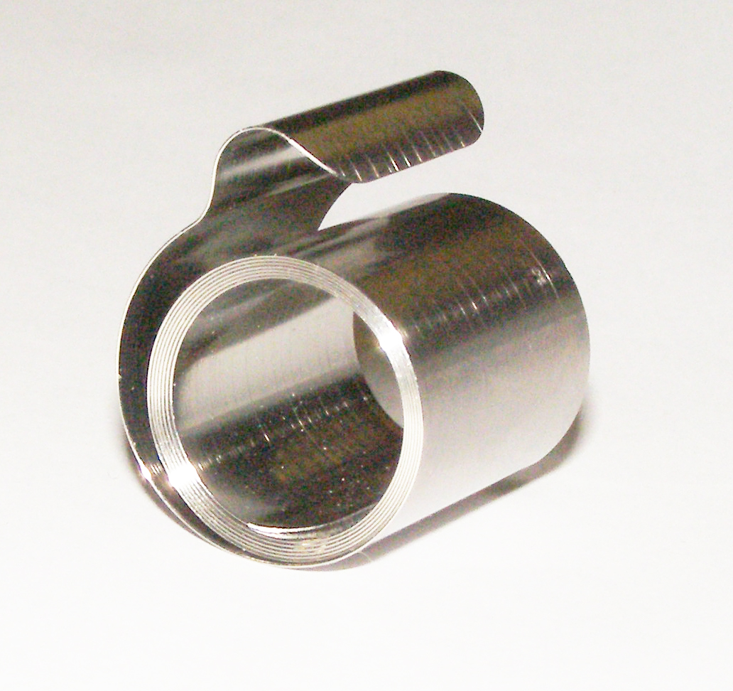 Rollfeder/Klemmband für Rohrmontage von Tauchfühlern für Rohre mit d = 15-45 mm