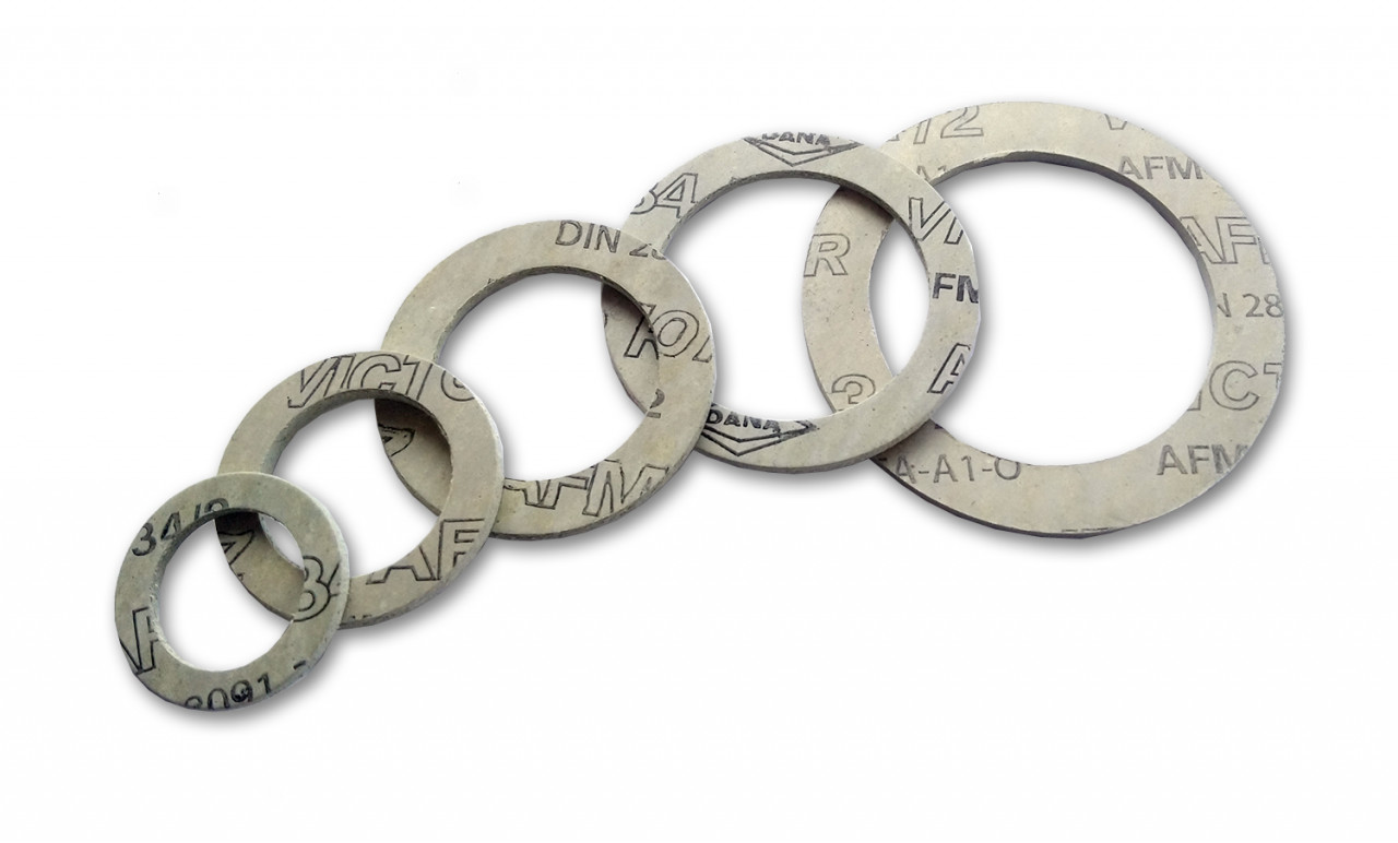 Flachdichtung für Überwurfmutter, hochwertig für DN8-DN40 sehr gut für Solaranwendungen, DVGW-Trinkwasserzulassung