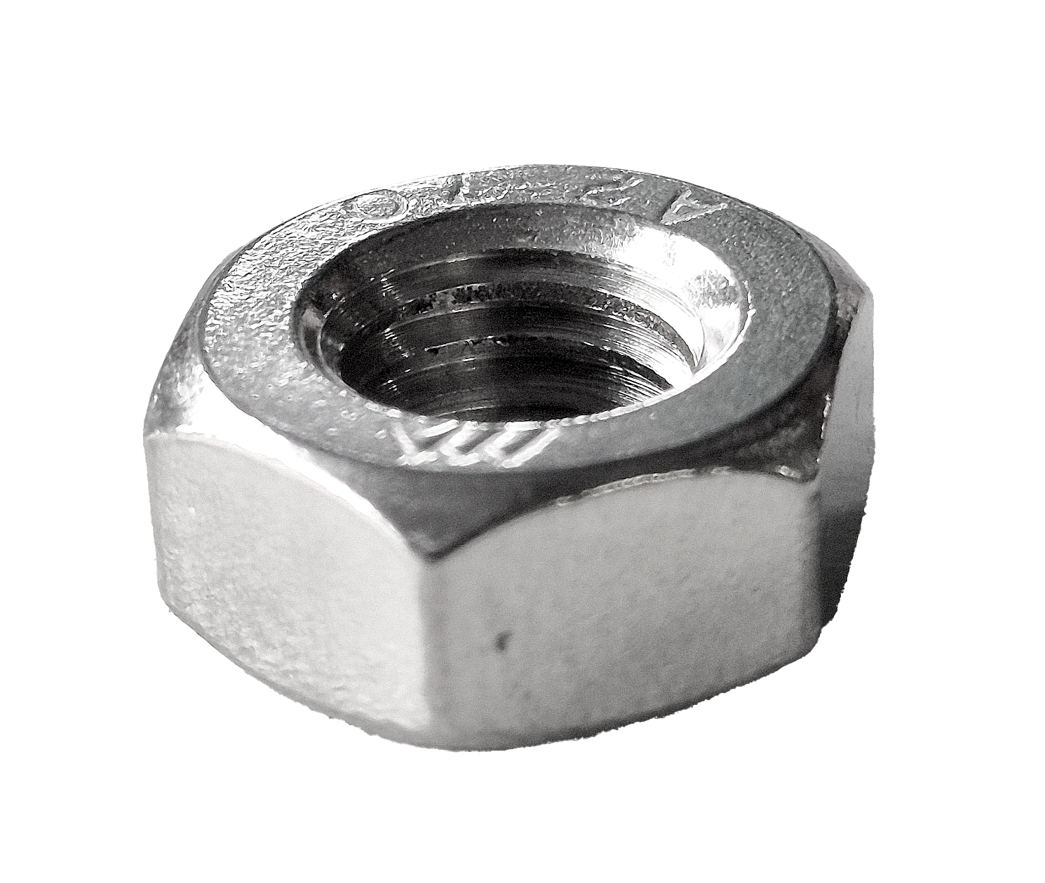 Edelstahl-Sechskantmutter M 8