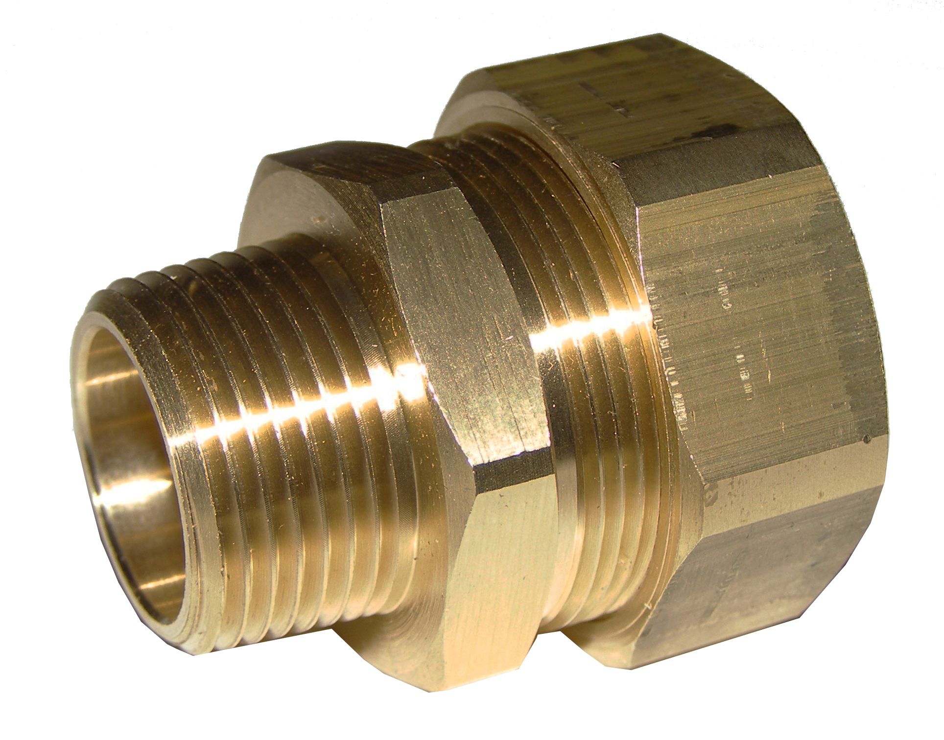 DN12-1/2" AG Wellrohrverschraubung metallisch dichtend