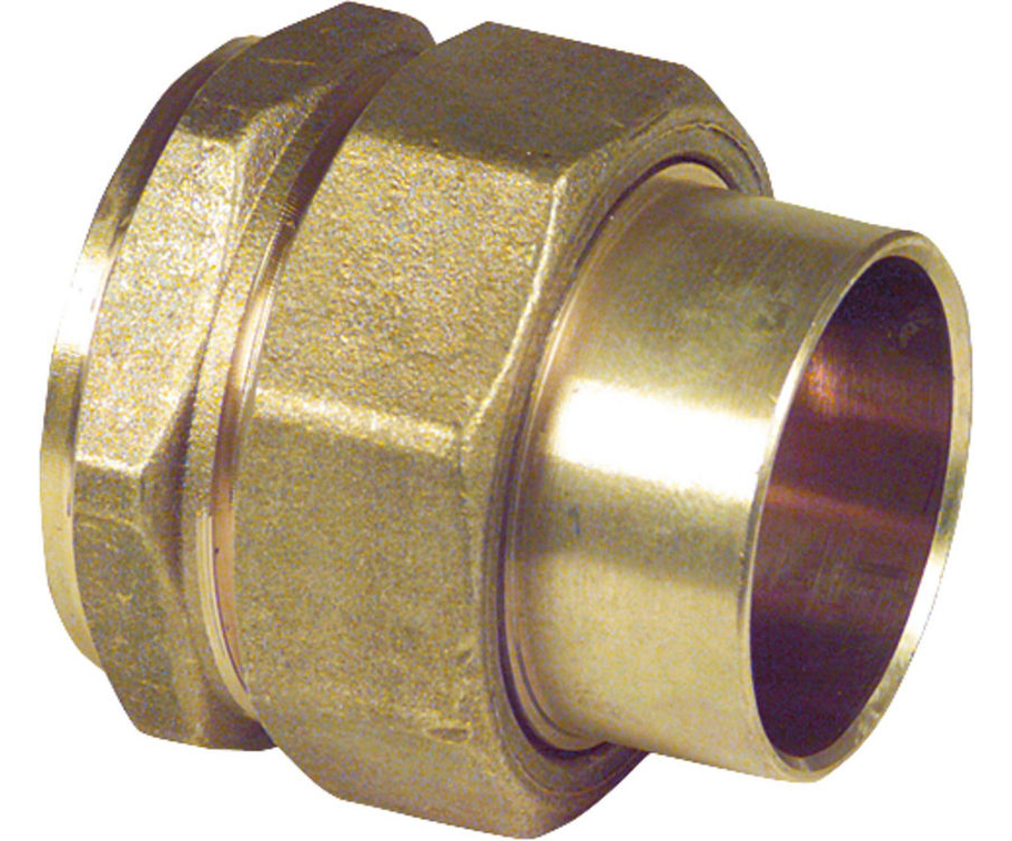 Rotguss-Löt-Verschraubung 22-3/4"IG 