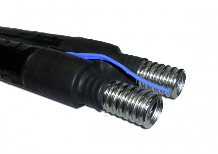 NanoEINS, Solardoppelrohr DN25 schwarz, Zuschnitt